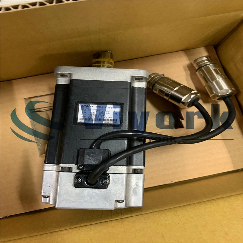 Omron AC Servo Motor R7M A75030 S1 D