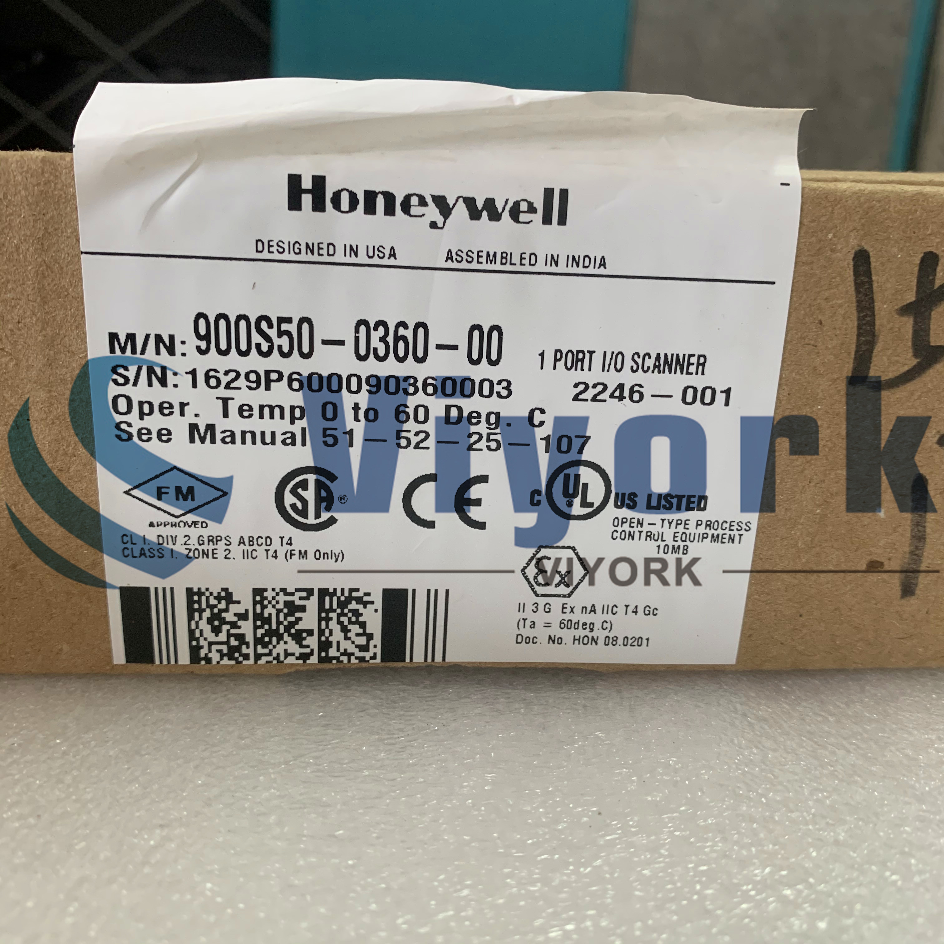 Honeywell 900S50-0360-00 SCANNER NEW