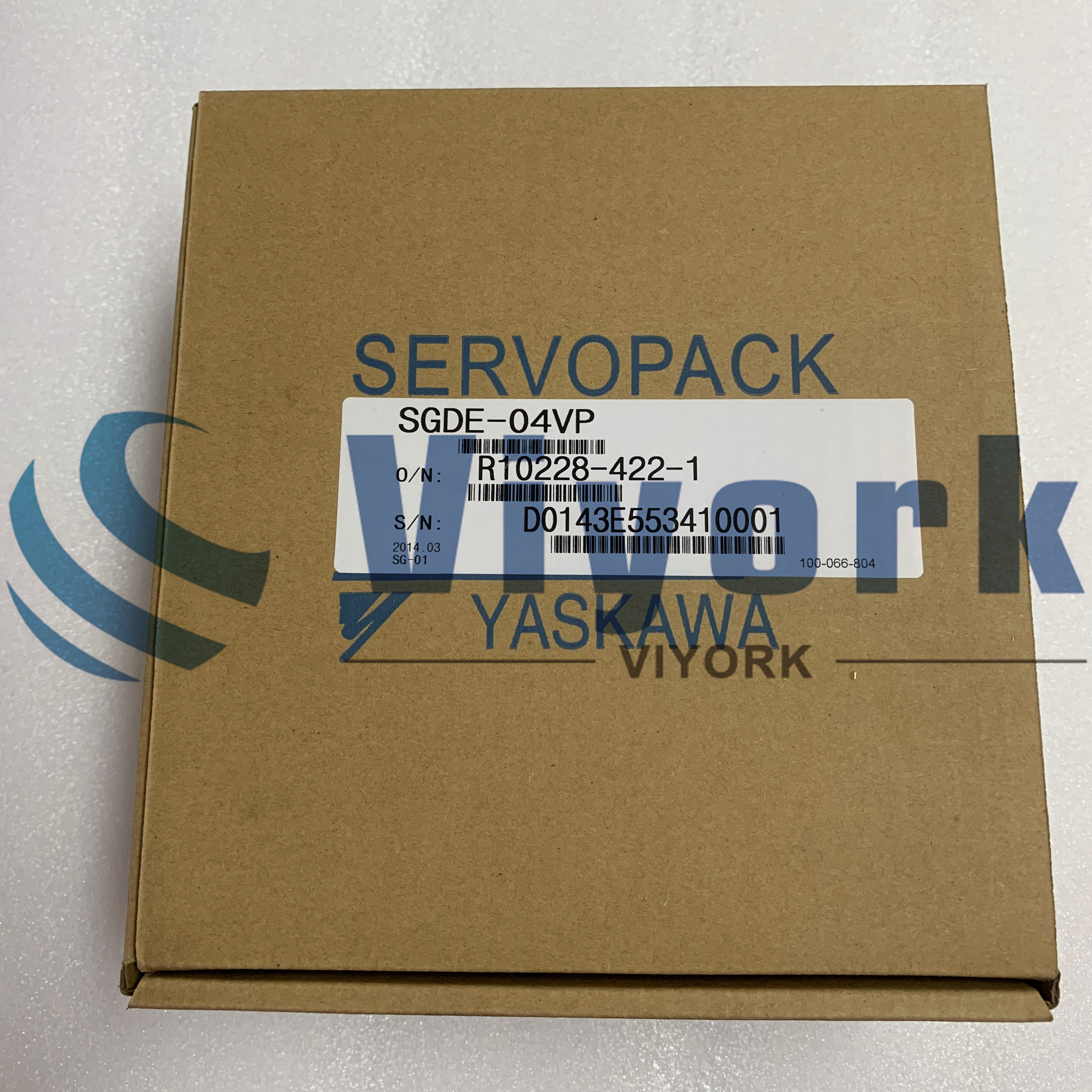 Yaskawa SGDE-04VP SERVO DRIVE NEW