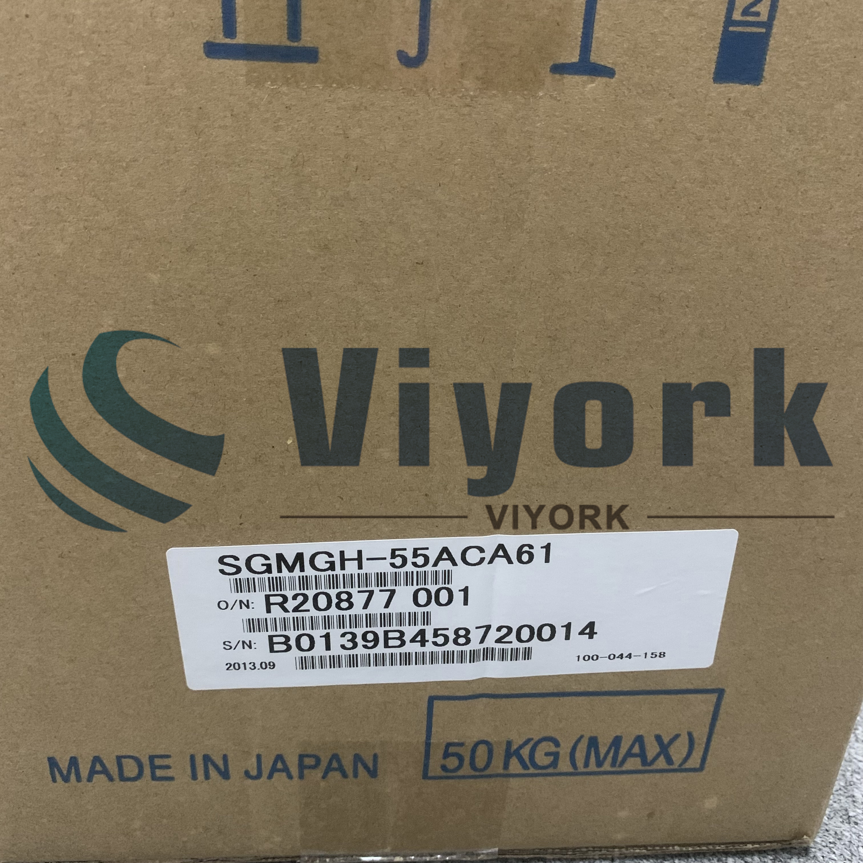 Yaskawa SGMGH-55ACA61 AC SERVO MOTOR NEW