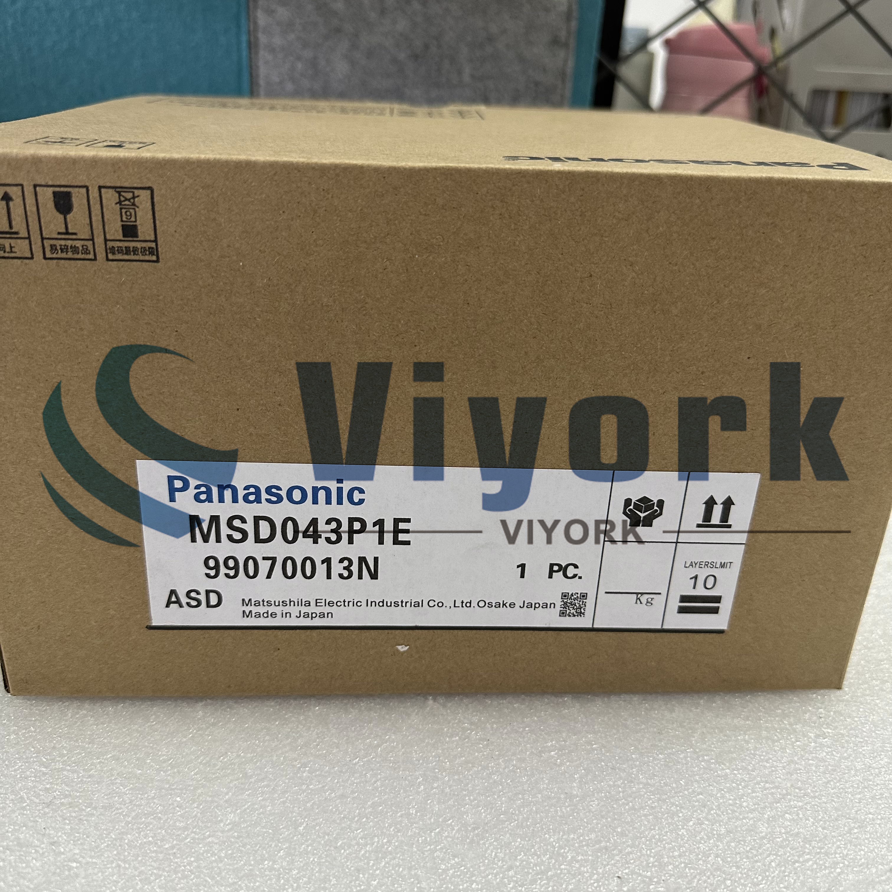 Panasonic MSD043P1E SERVO DRIVER 400W NEW