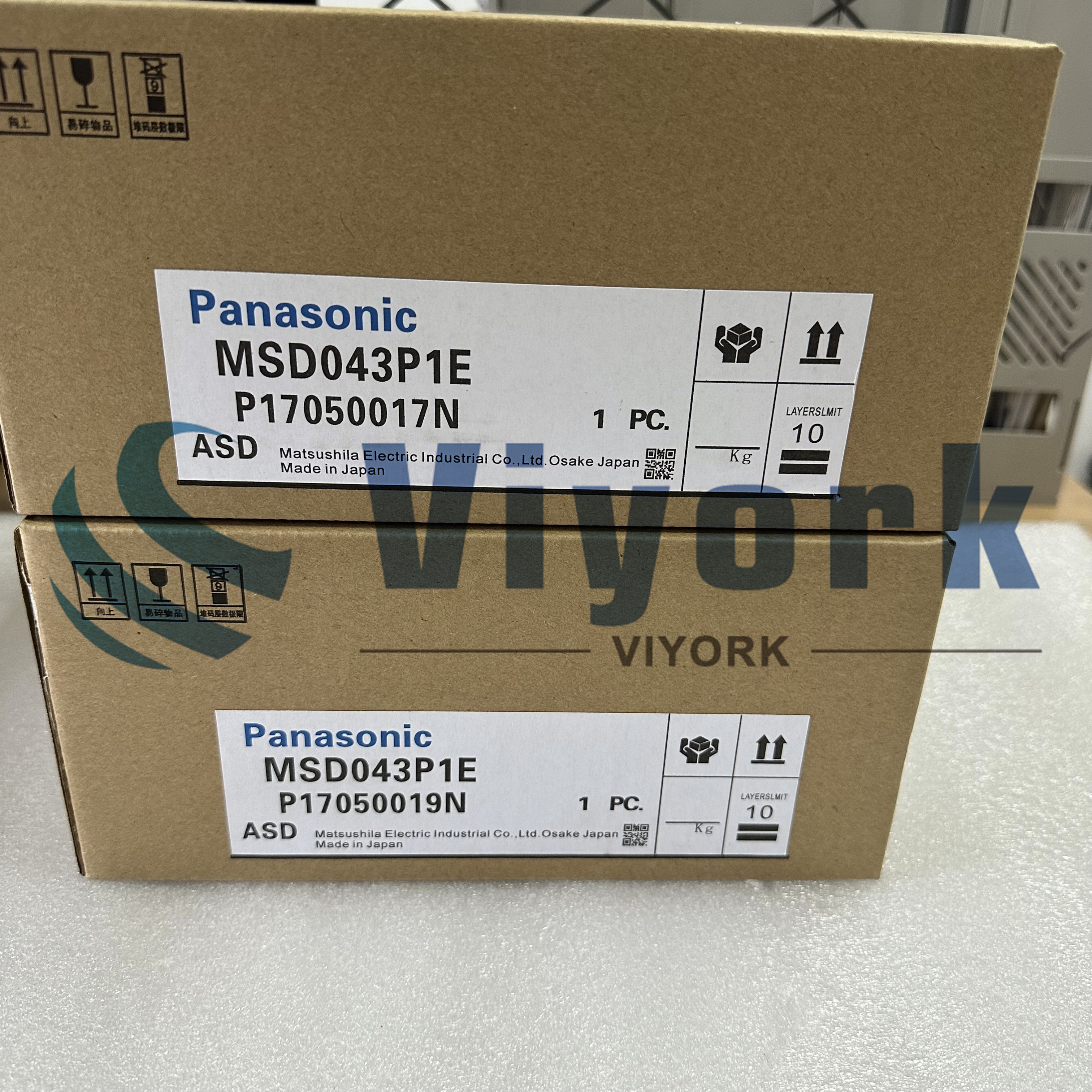 Panasonic MSD043P1E SERVO DRIVER 400W NEW