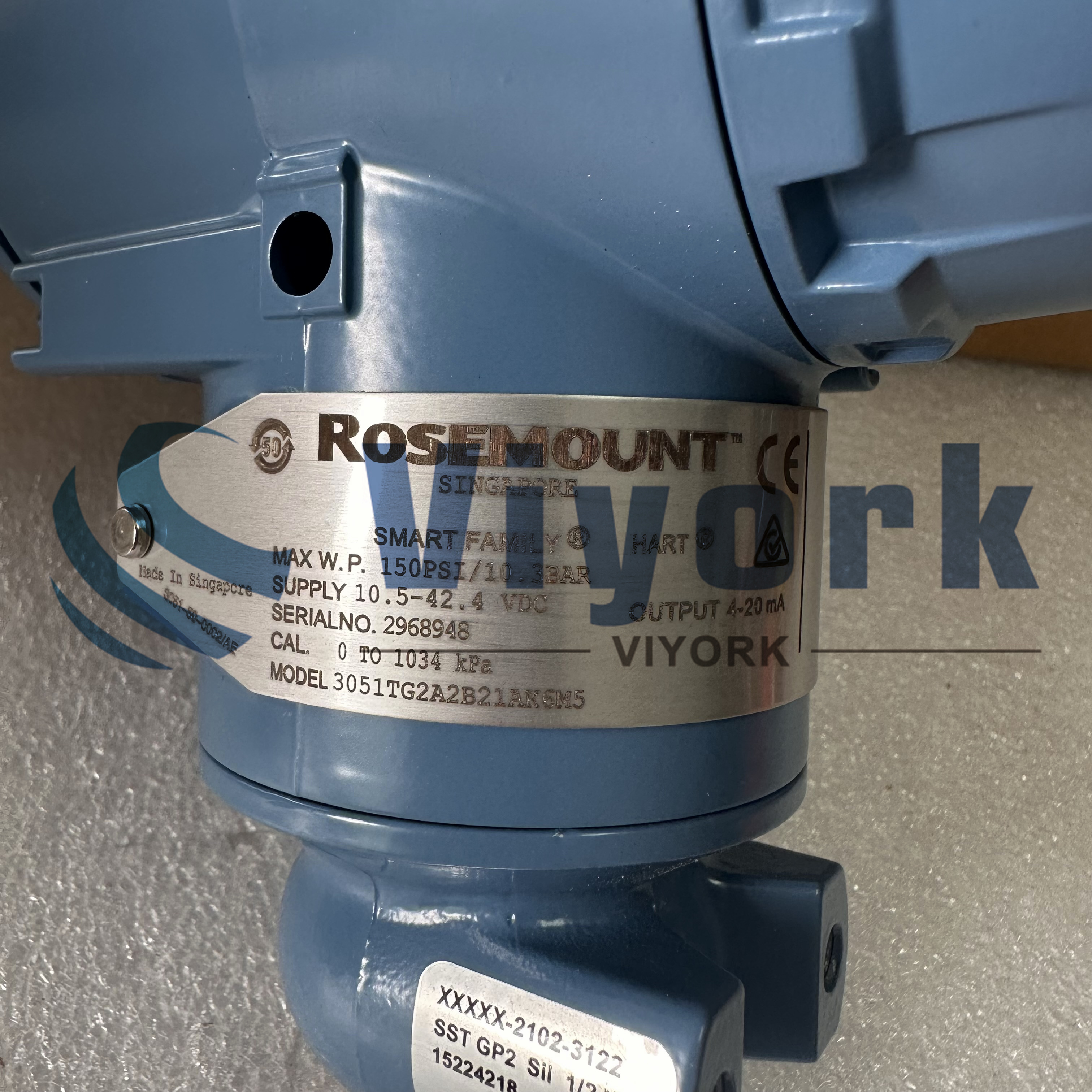 Rosemount 3051TG2A2B21AK6M5 PRESSURE TRANSMITTER NEW&ORIGINAL