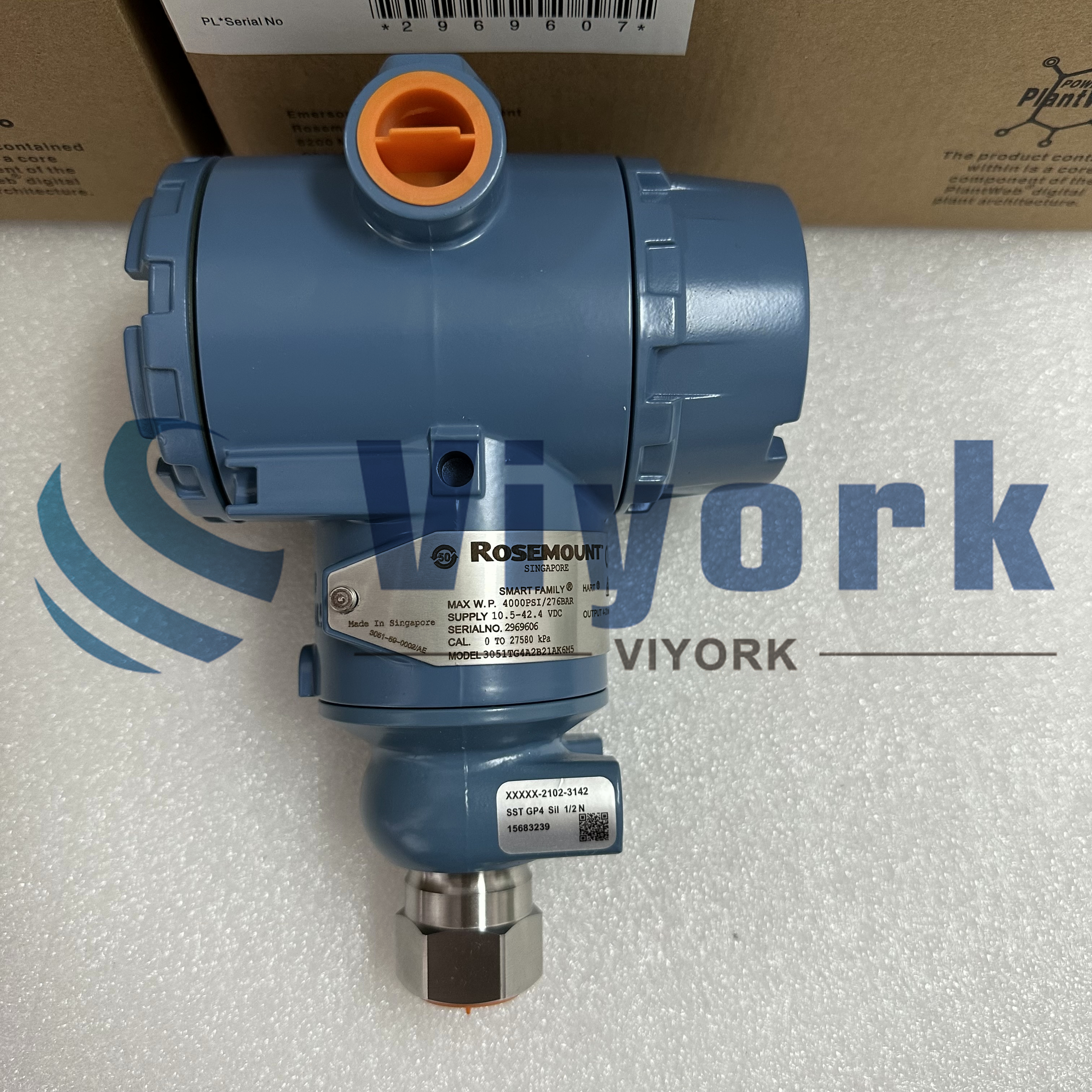 Rosemount 3051TG4A2B21AK6M5 PRESSURE TRANSMITTER NEW&ORIGINAL