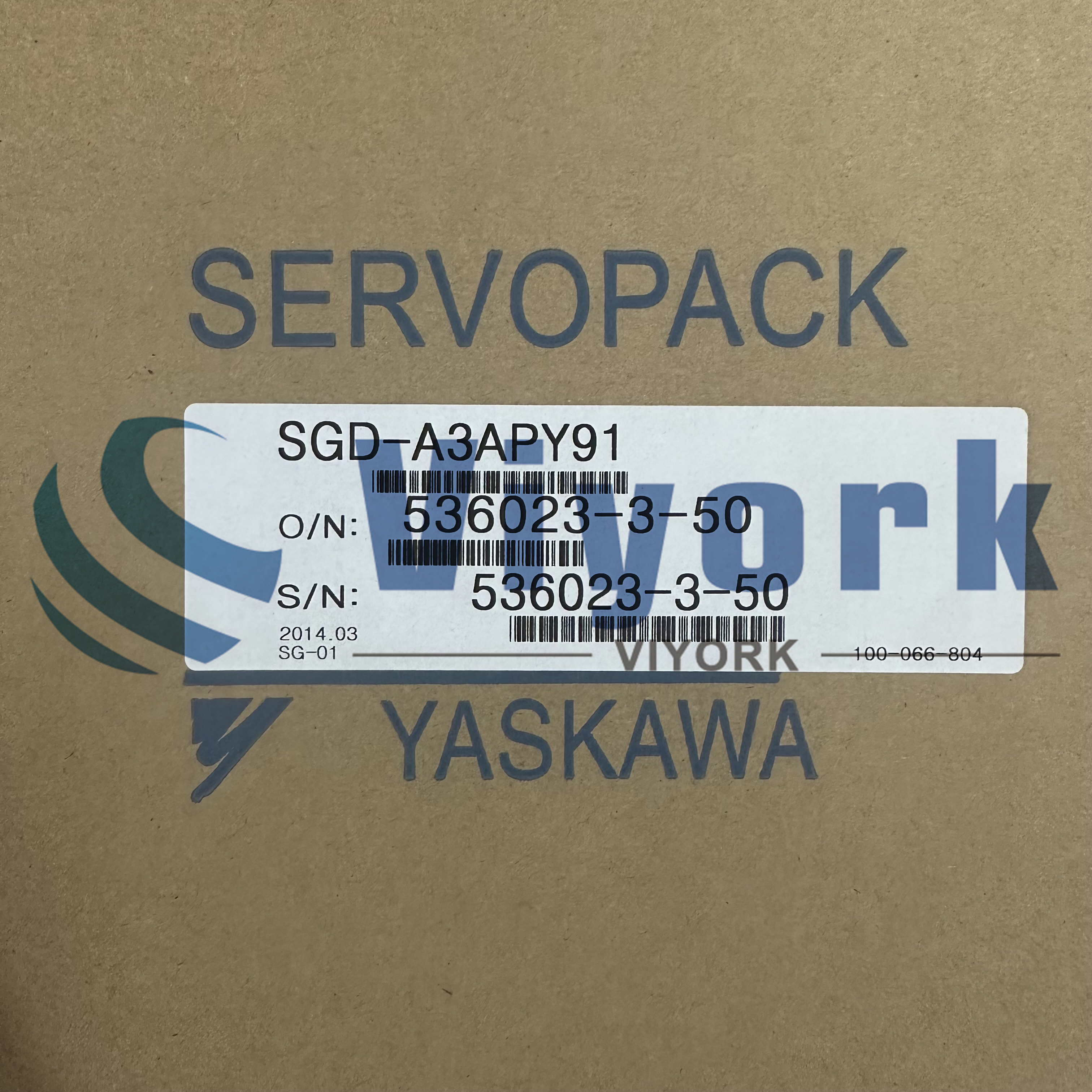 Yaskawa SGD-A3APY91 SERVO DRIVE NEW