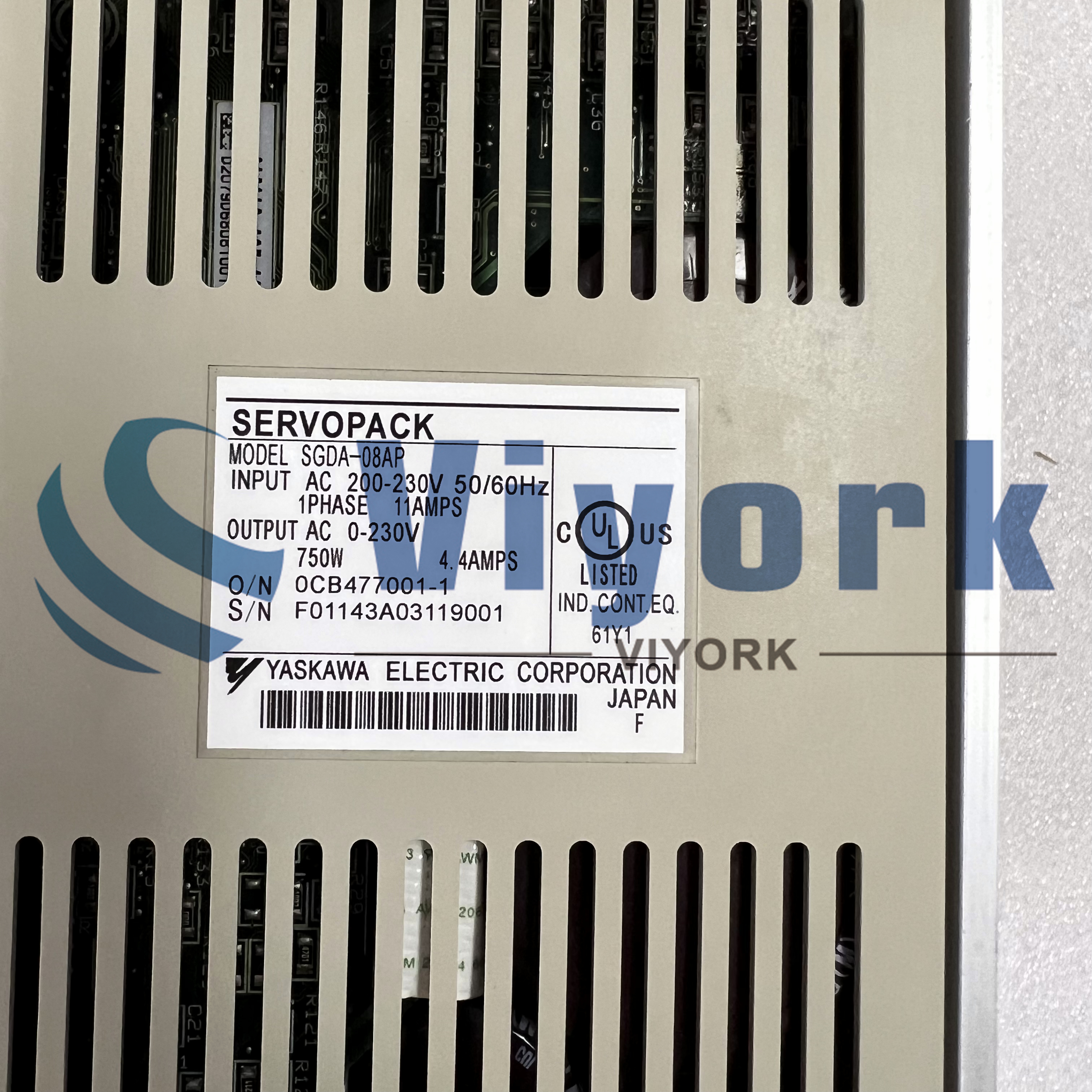 Yaskawa SGDA-08AP AC SERVO DRIVE NEW