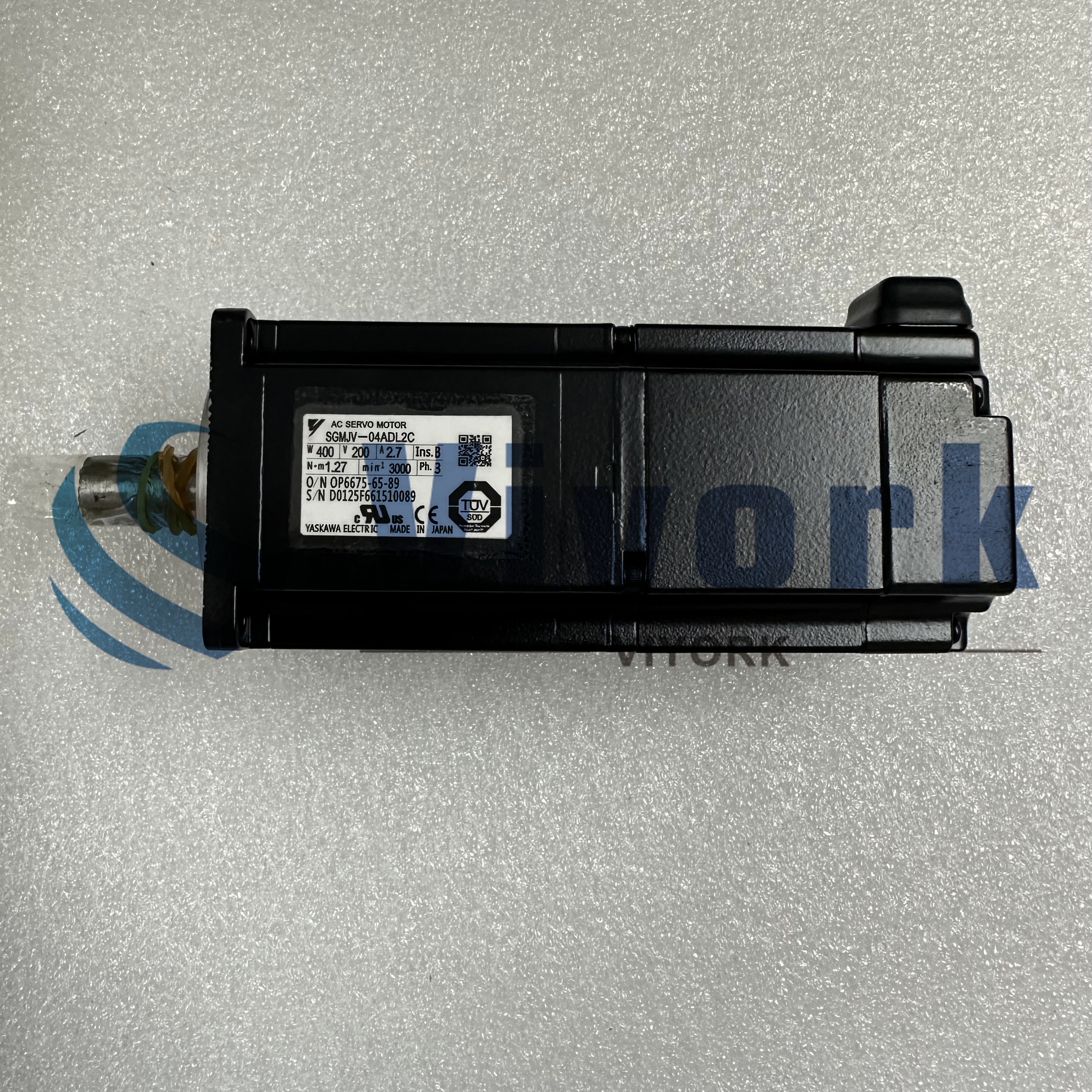 Yaskawa SGMJV-04ADL2C AC SERVO MOTOR NEW