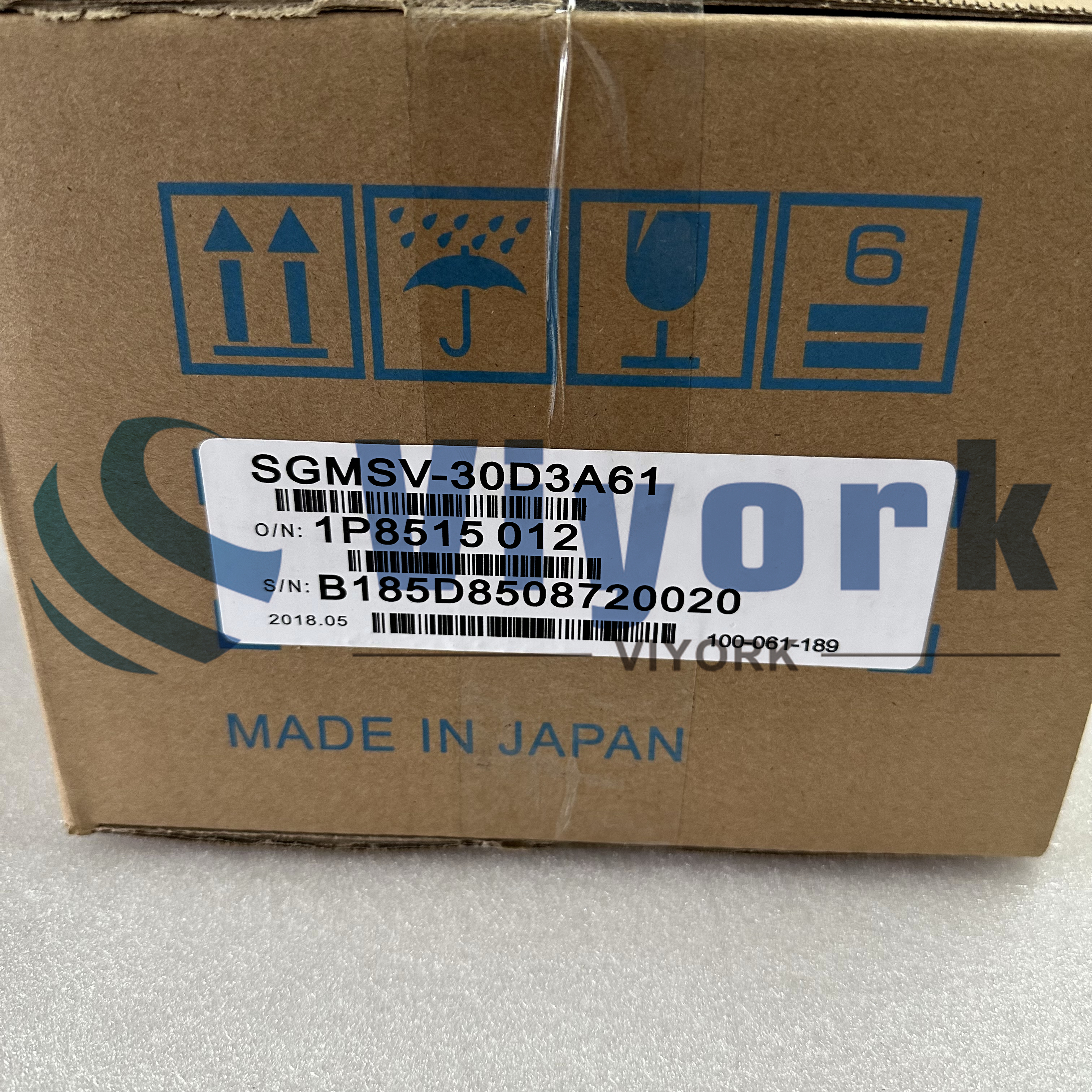 Yaskawa SGMSV-30D3A61 AC SERVO MOTOR NEW