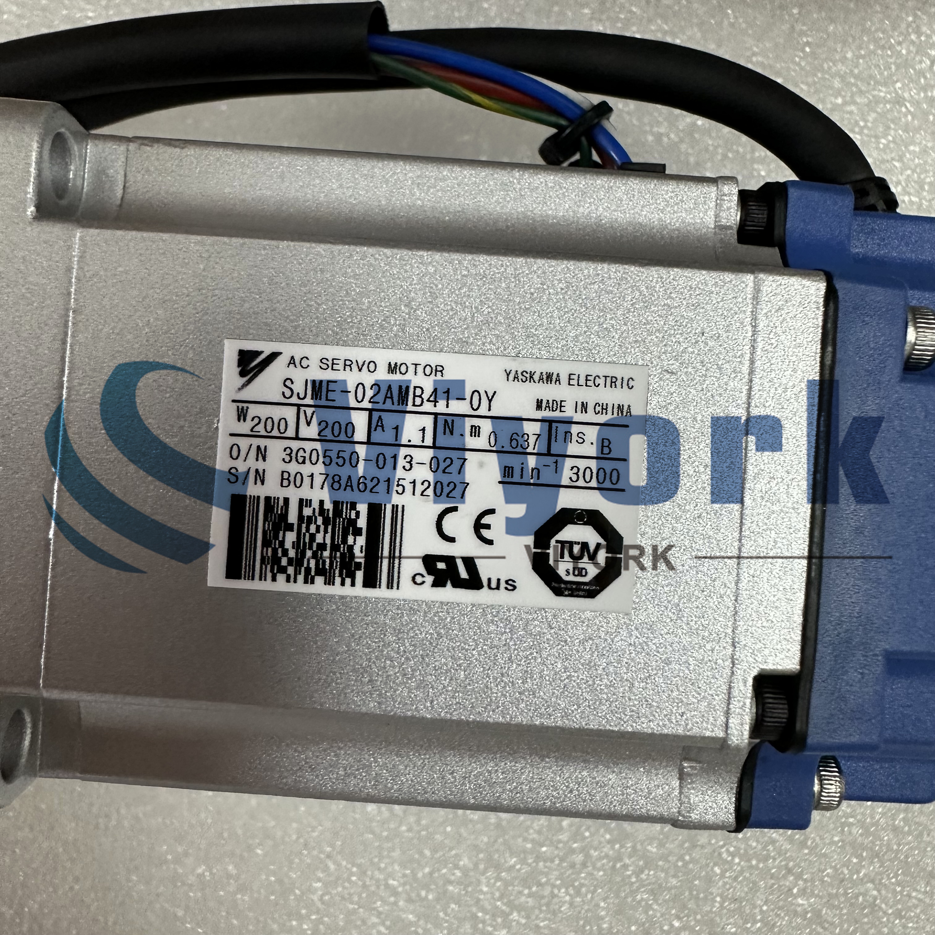 Yaskawa SJME-02AMB41-OY AC SERVO MOTOR NEW