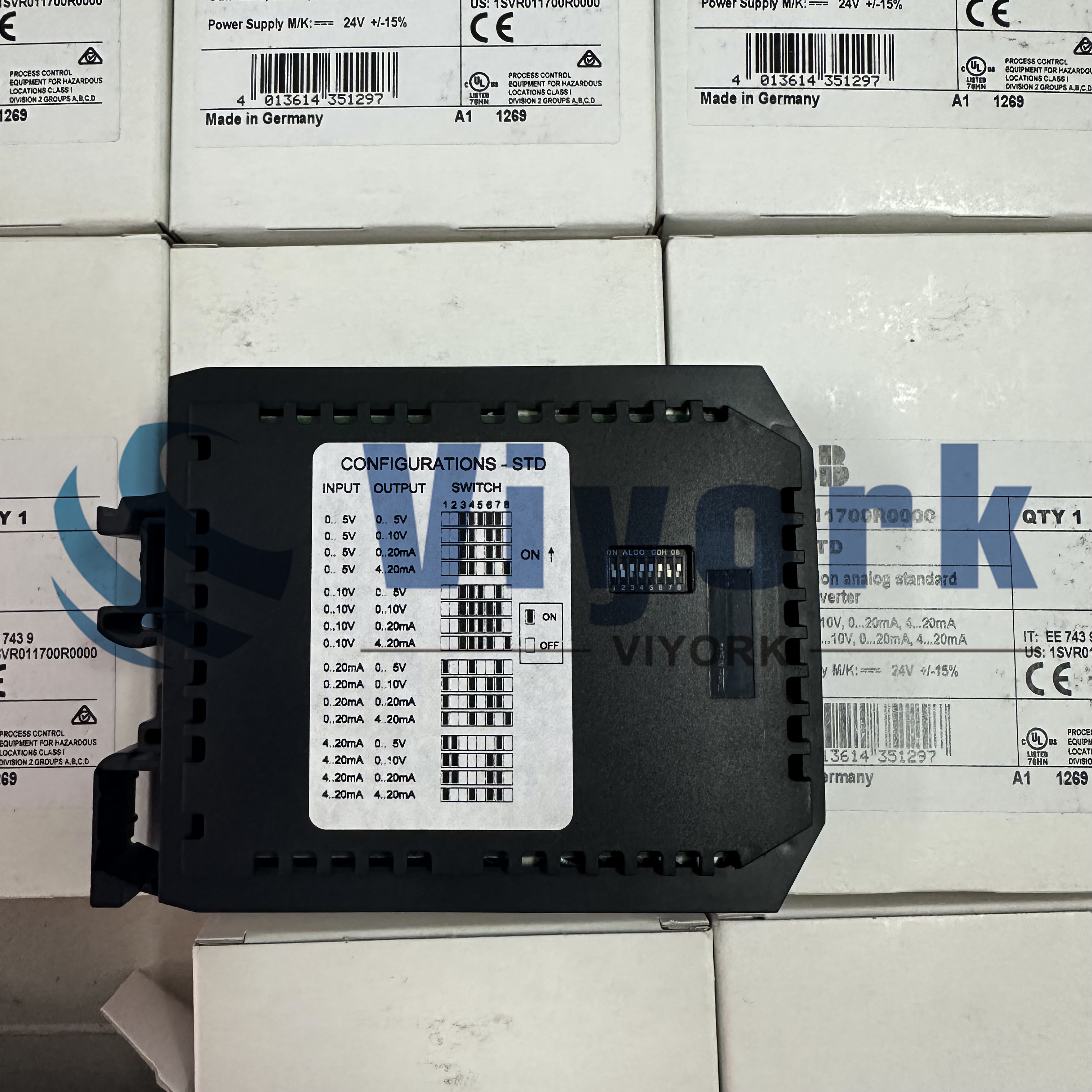 ABB 1SVR011700R0000 CC-E-STD Multifunction Analog Standard Signal Converter NEW