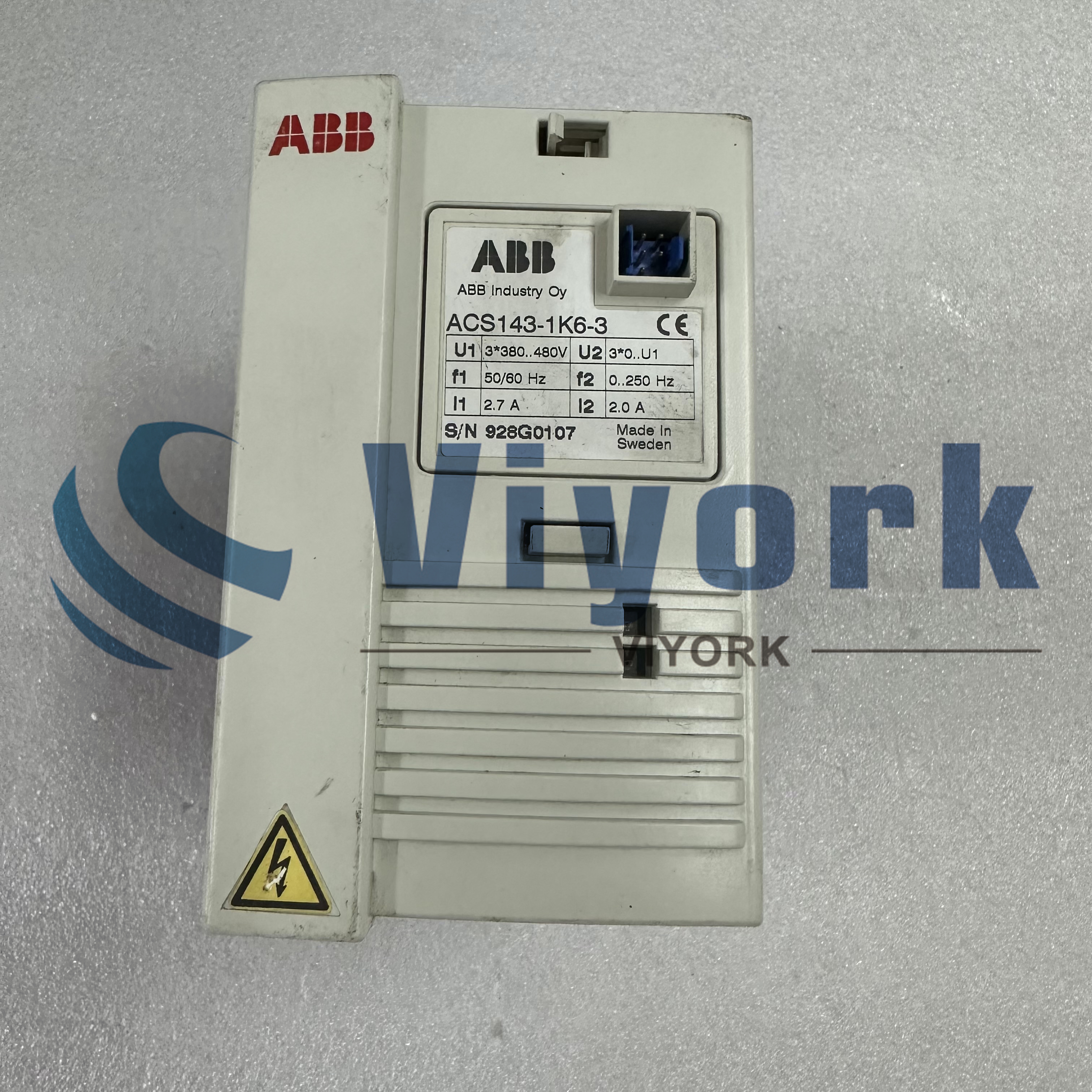 ABB ACS143-1K6-3 Frequency Inverter