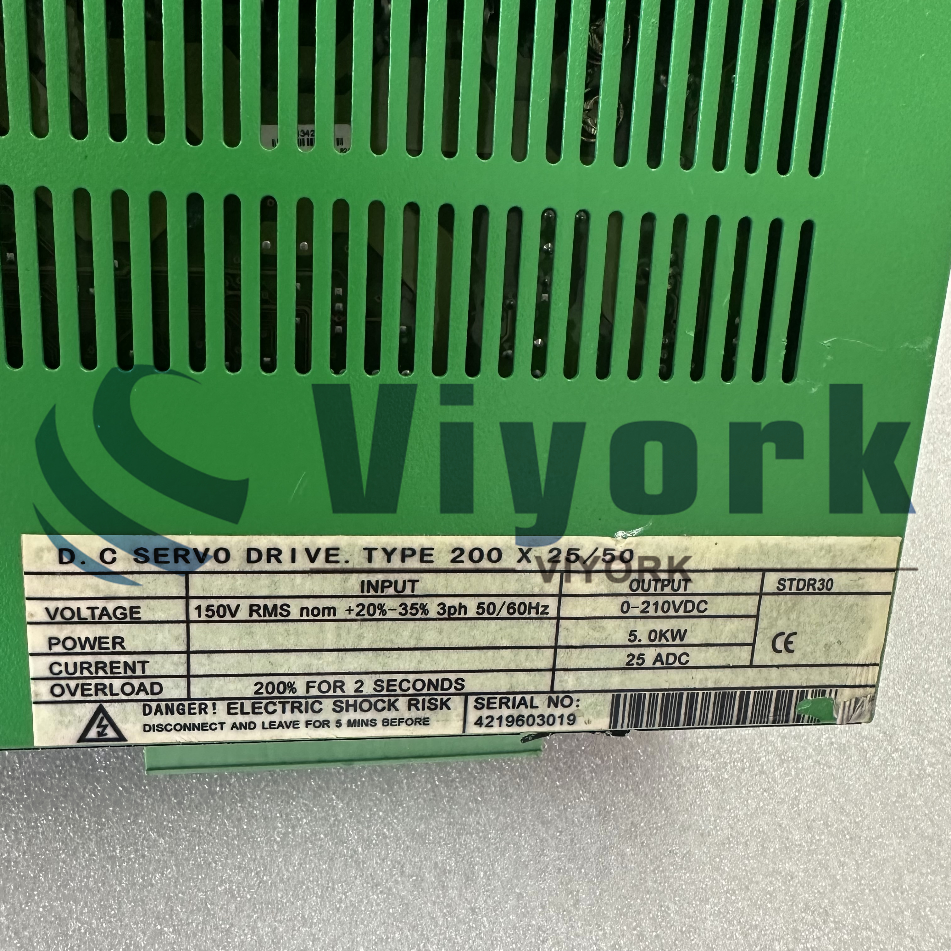 Emerson 200X25/50 SERVO DRIVE