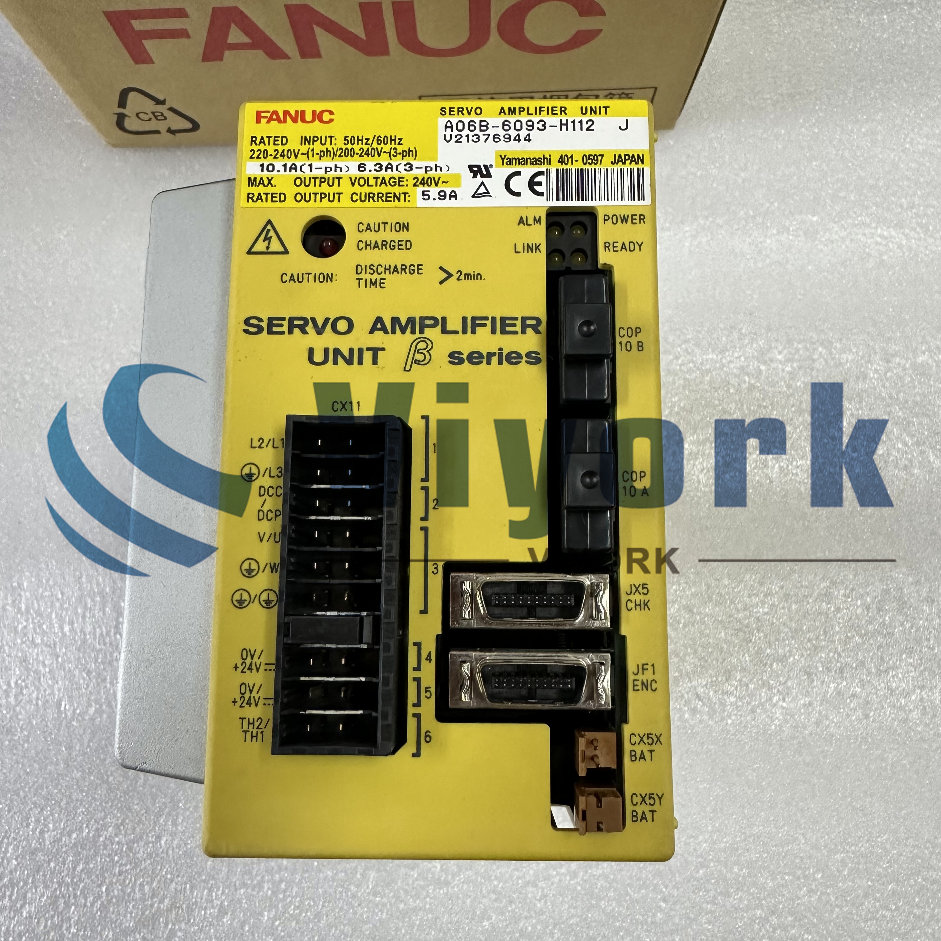 Fanuc A06B-6093-H112 SERVO DRIVE NEW