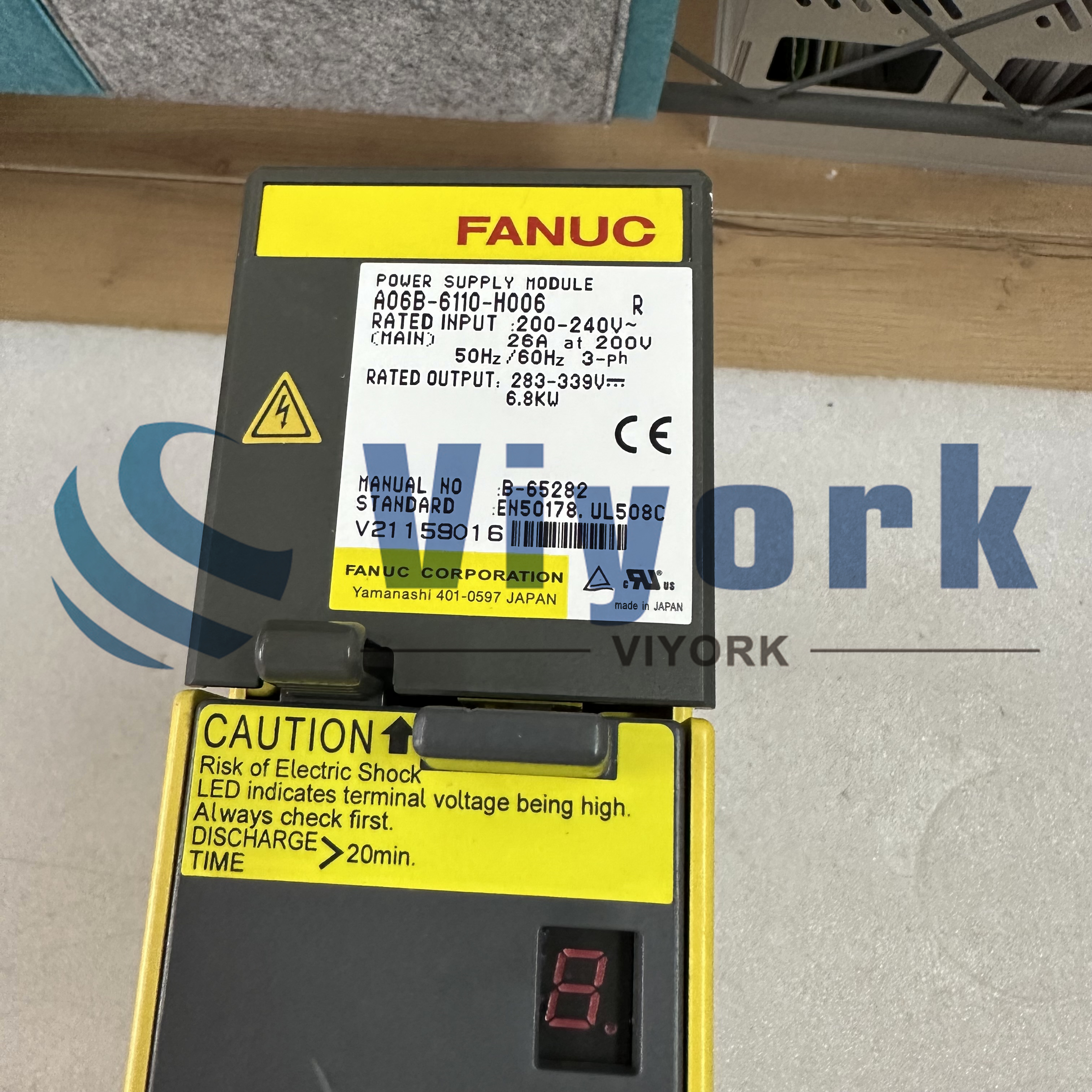 Fanuc A06B-6110-H006 SERVO DRIVE NEW