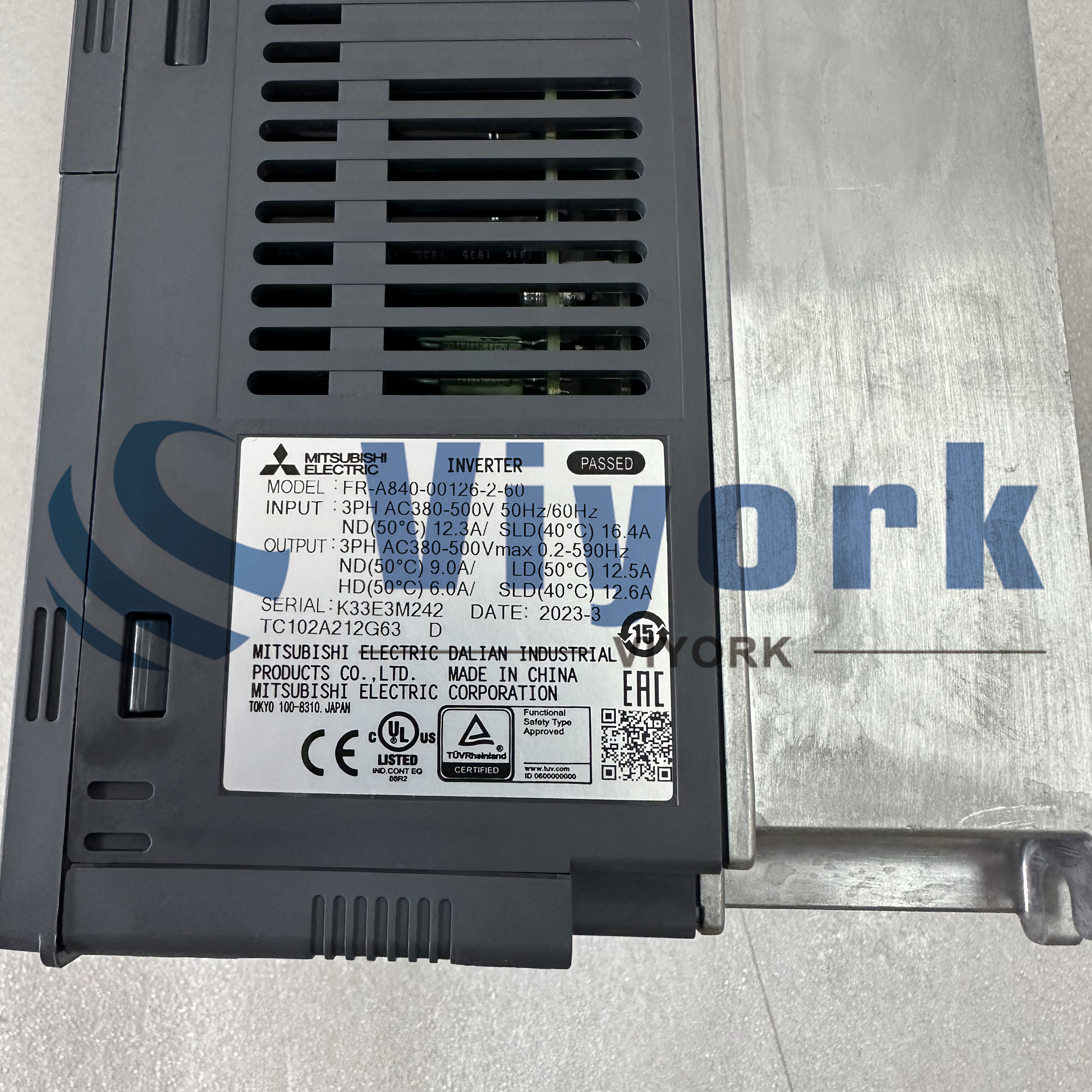 Mitsubishi FR-A840-00126-2-60 INVERTER NEW