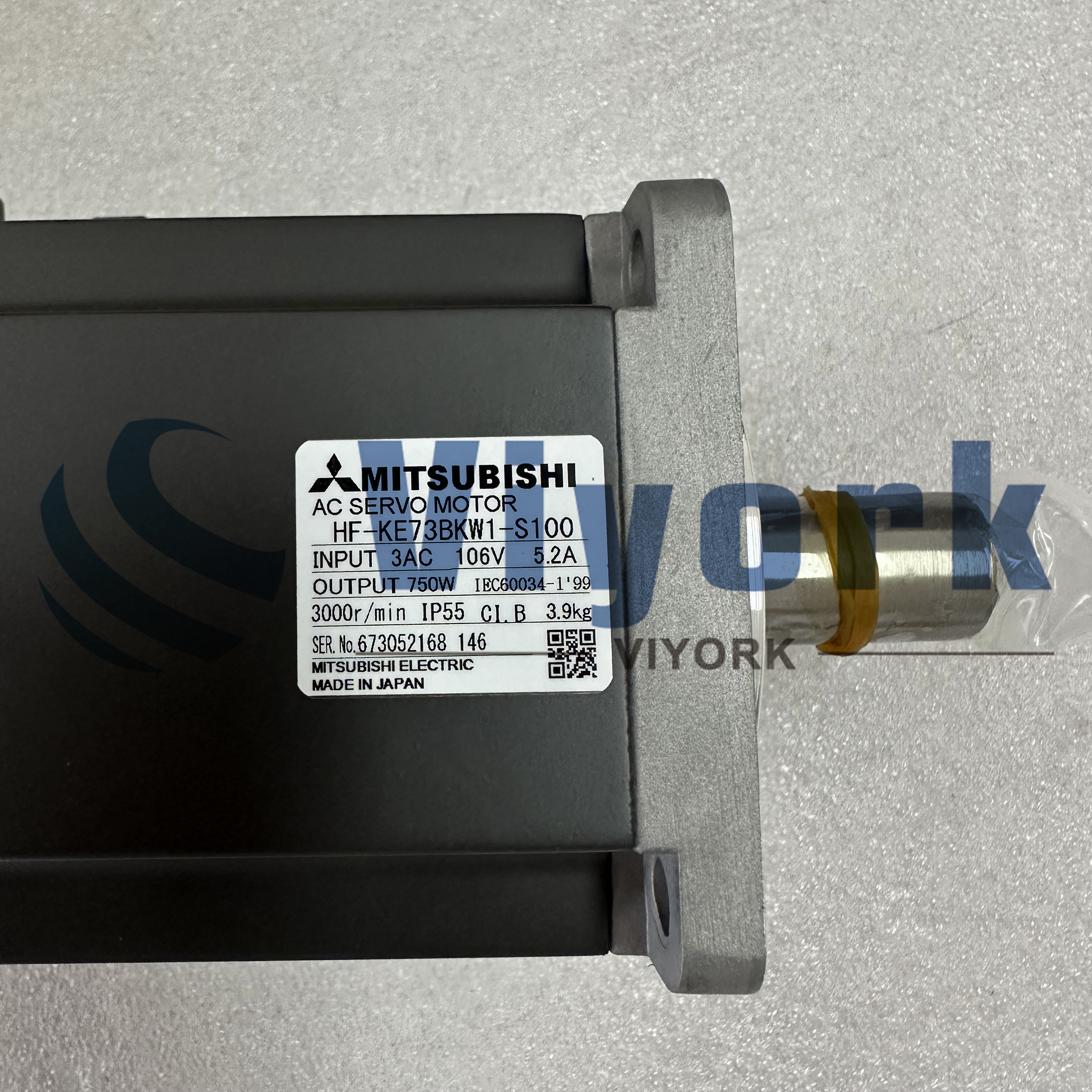 Mitsubishi HF-KE73BKW1-S100 AC SERVO MOTOR NEW