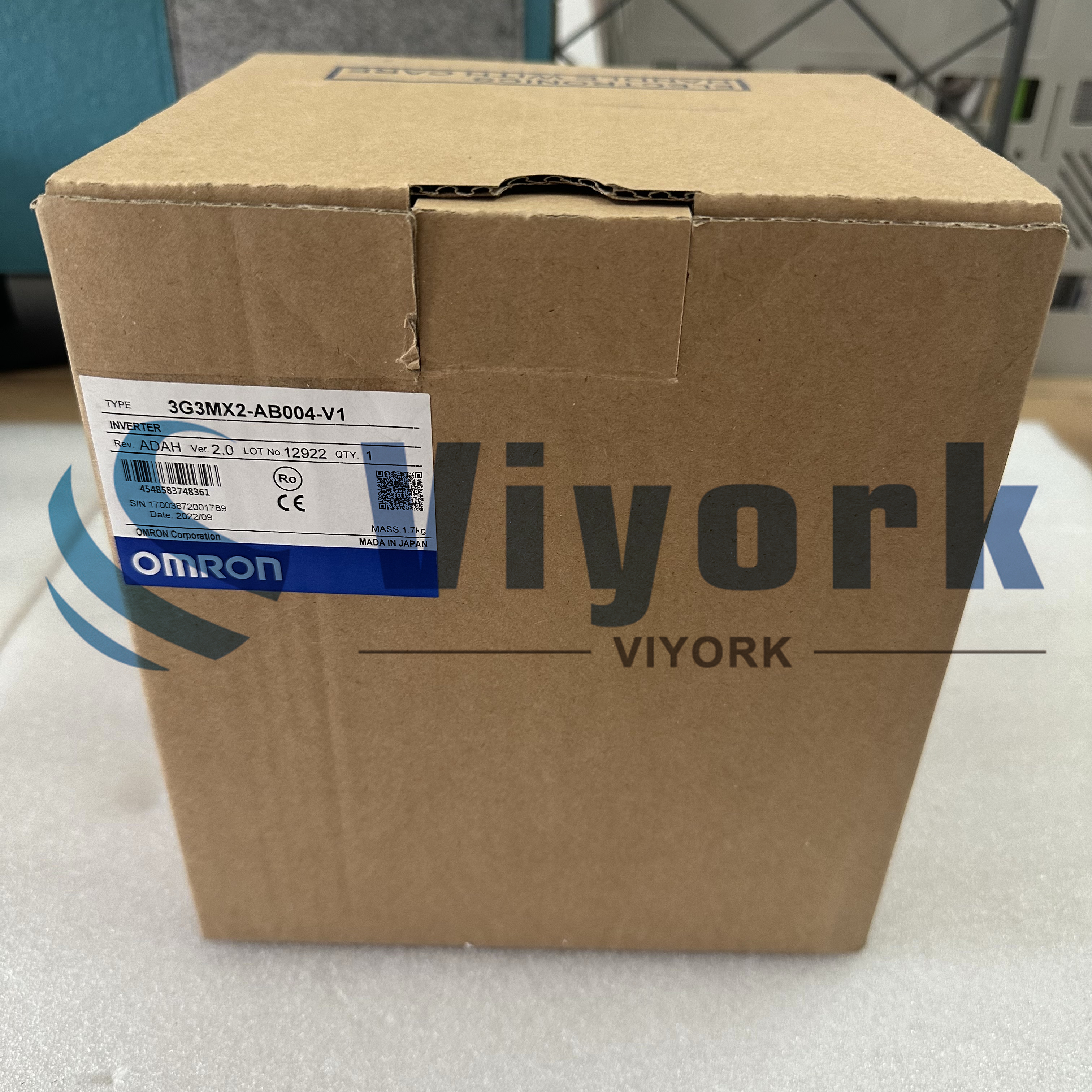 Omron 3G3MX2-AB004-V1 INVERTER NEW