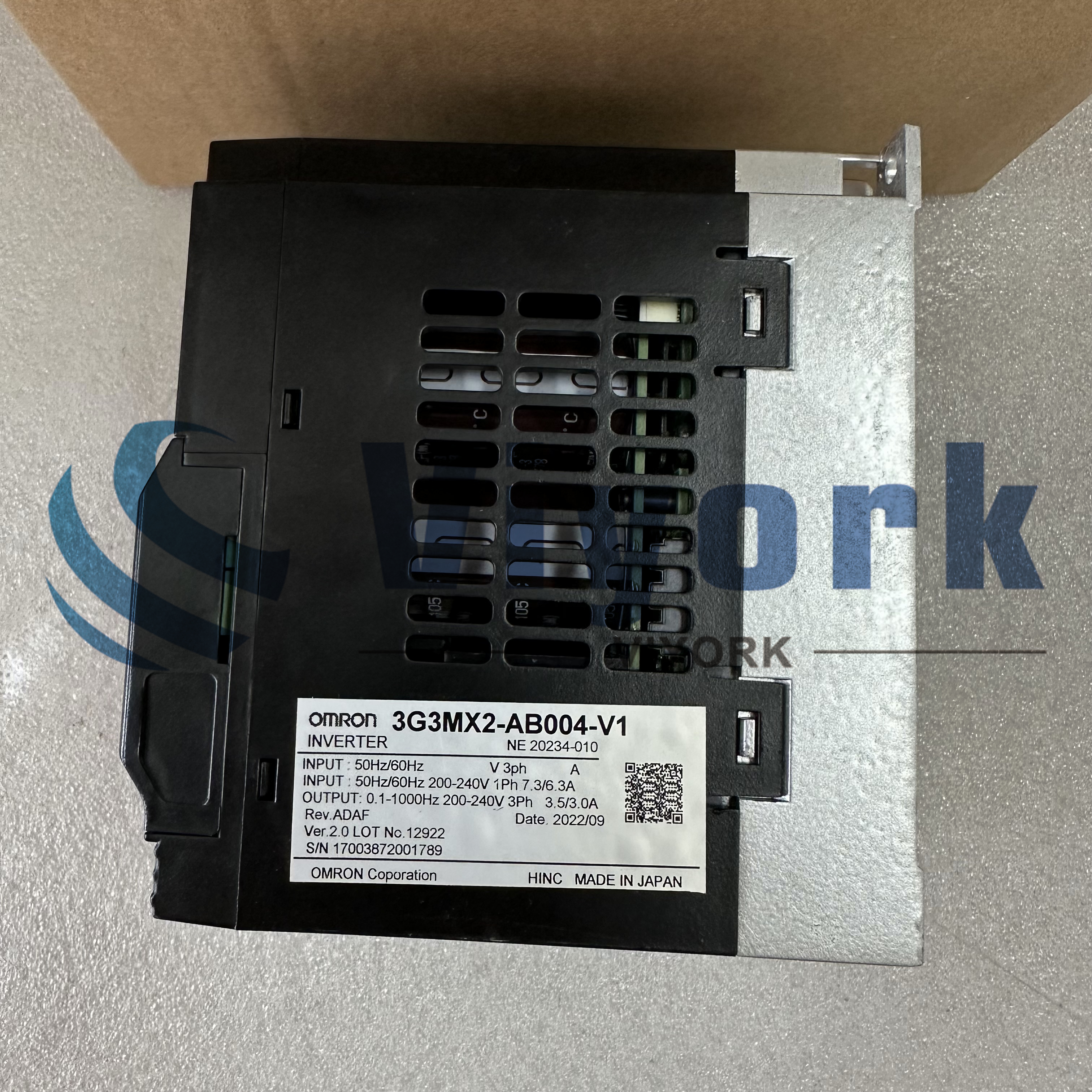 Omron 3G3MX2-AB004-V1 INVERTER NEW