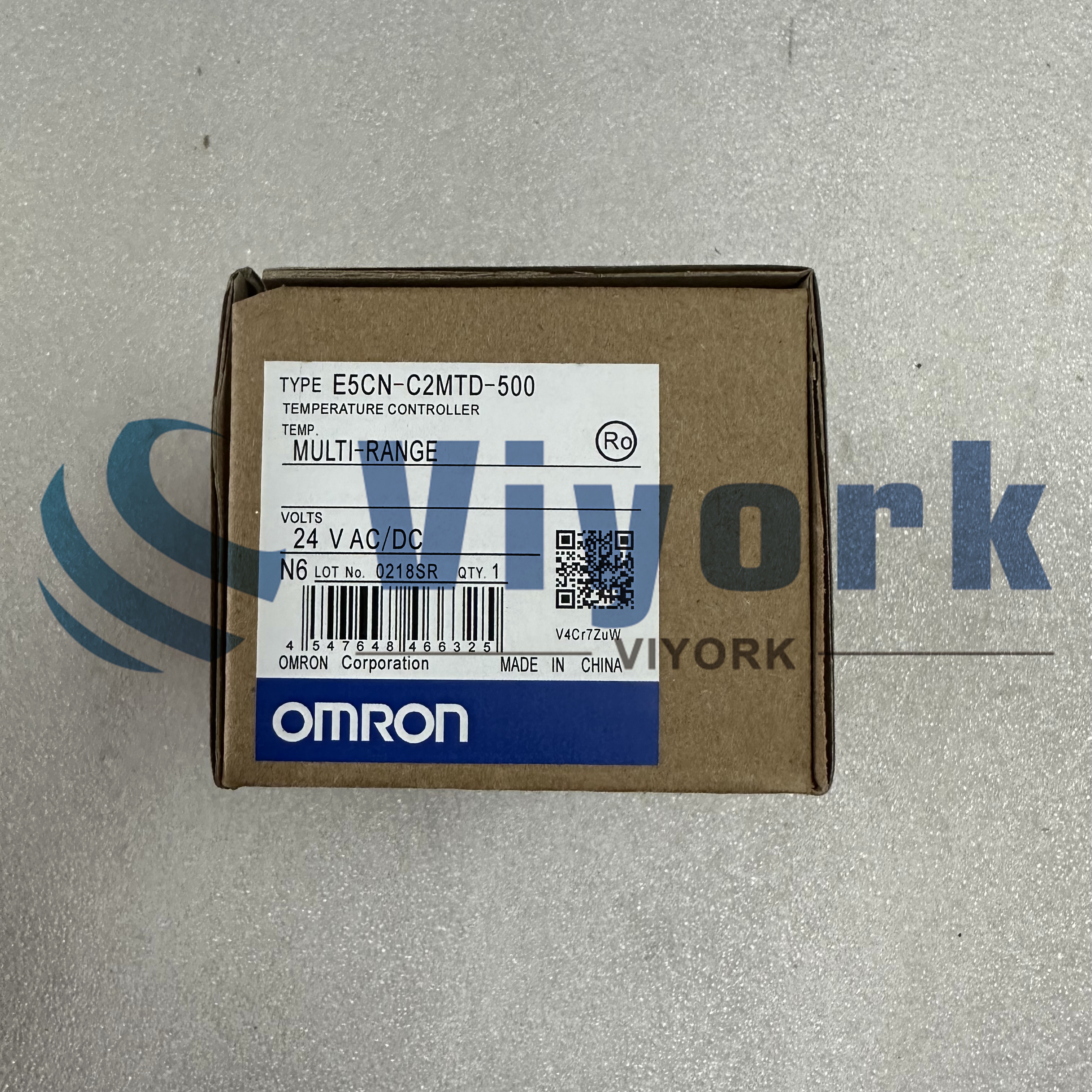 Omron E5CN-C2MTD-500 TEMPERATURE/PROCESS CONTROLLER NEW